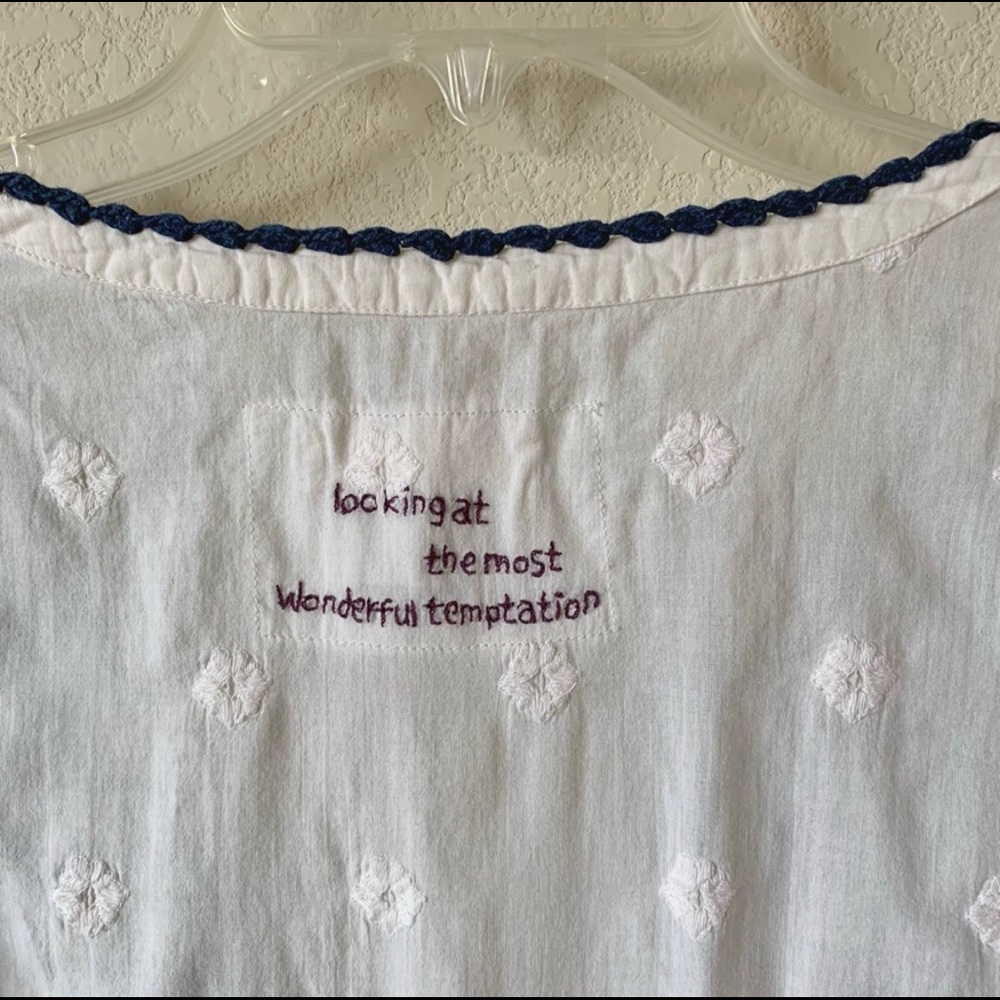 Odd Molly Peasant Style Blouse Size S (1) - Picture 12 of 14